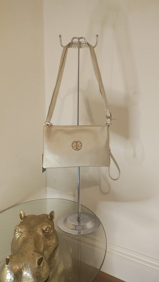Medium Gold Detail Shoulder /  Clutch Purse