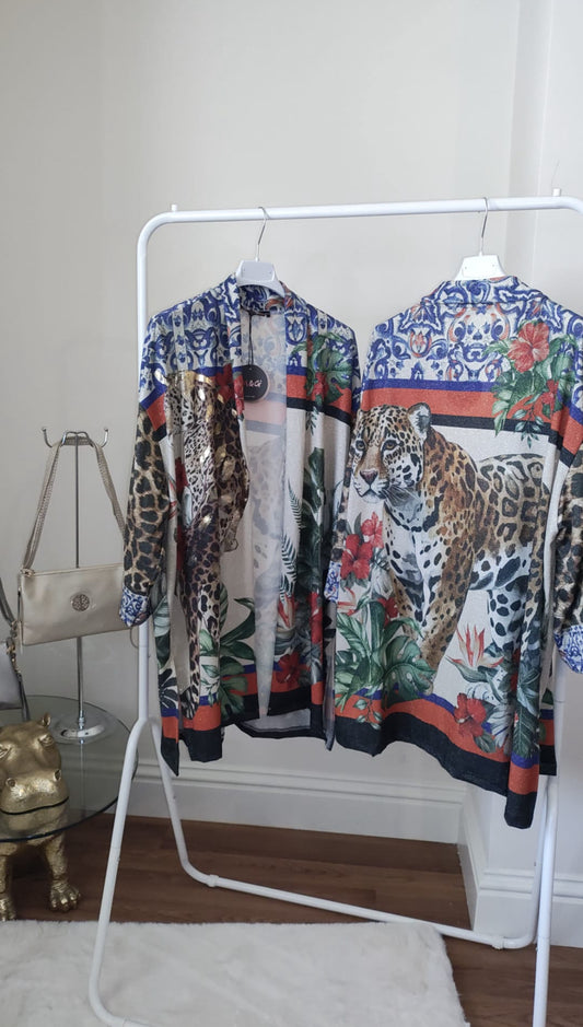 Leopard Shimmer Jacket