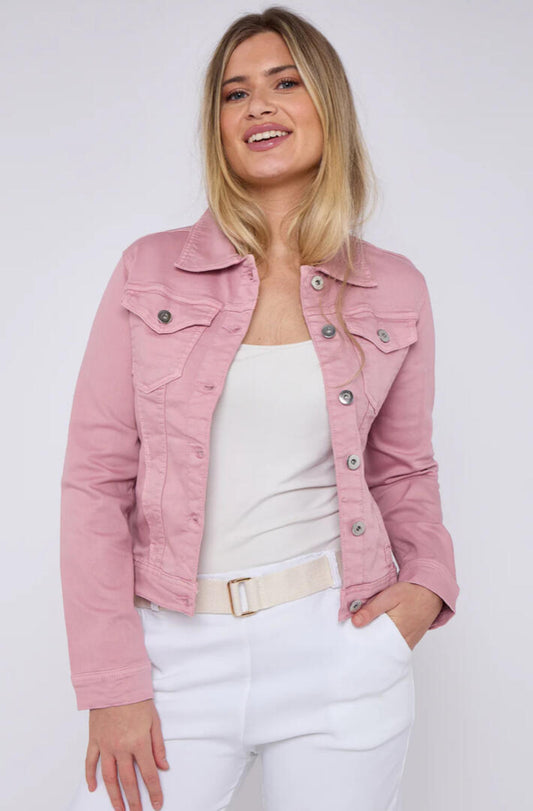 Pastel pink Jean Jacket